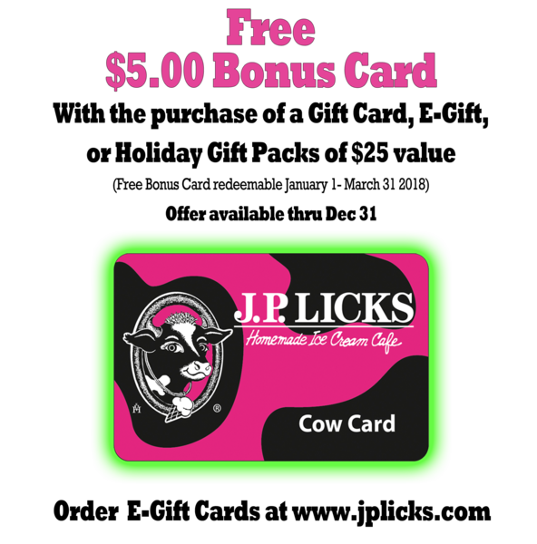 Gift Cards Jp Licks Rewards