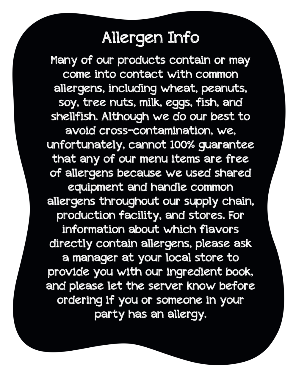 Allergen Info