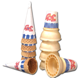 Sugar or Wafer Cones